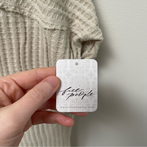 NWT Free People Cowl Neck Top - Picture 7 of 13